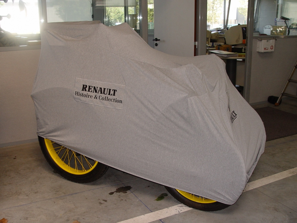 Gamme Soft-Satin - Coloris Gris - Marquage personnalisé - Renault Type A 1899